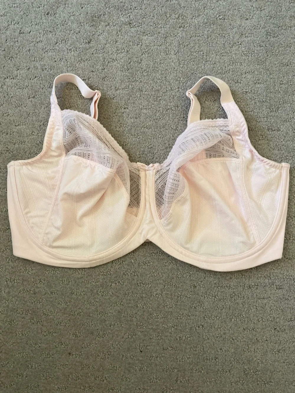 LILYETTE Enchantment light pink unlined bra, 40DDD.